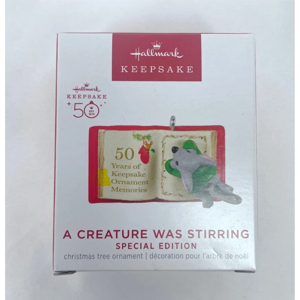 Hallmark Keepsake A Creature was Stirring‎ Mini Ornament 2023 Special Edition